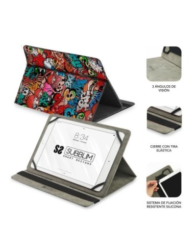 Funda Subblim Trendy Graffiti para Tablets de 9.6'-11'