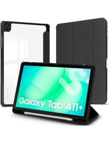 Funda con Teclado Subblim KeyTab Pro BT para Tablets Samsung Galaxy A11+/ Negra