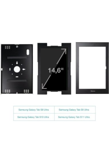 Marco Antirrobo para Tablet TooQ TQATTE2601-L-B/ Negro