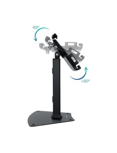 Soporte para Tablet TooQ TQTDS0811/ Antirrobo/ Negro