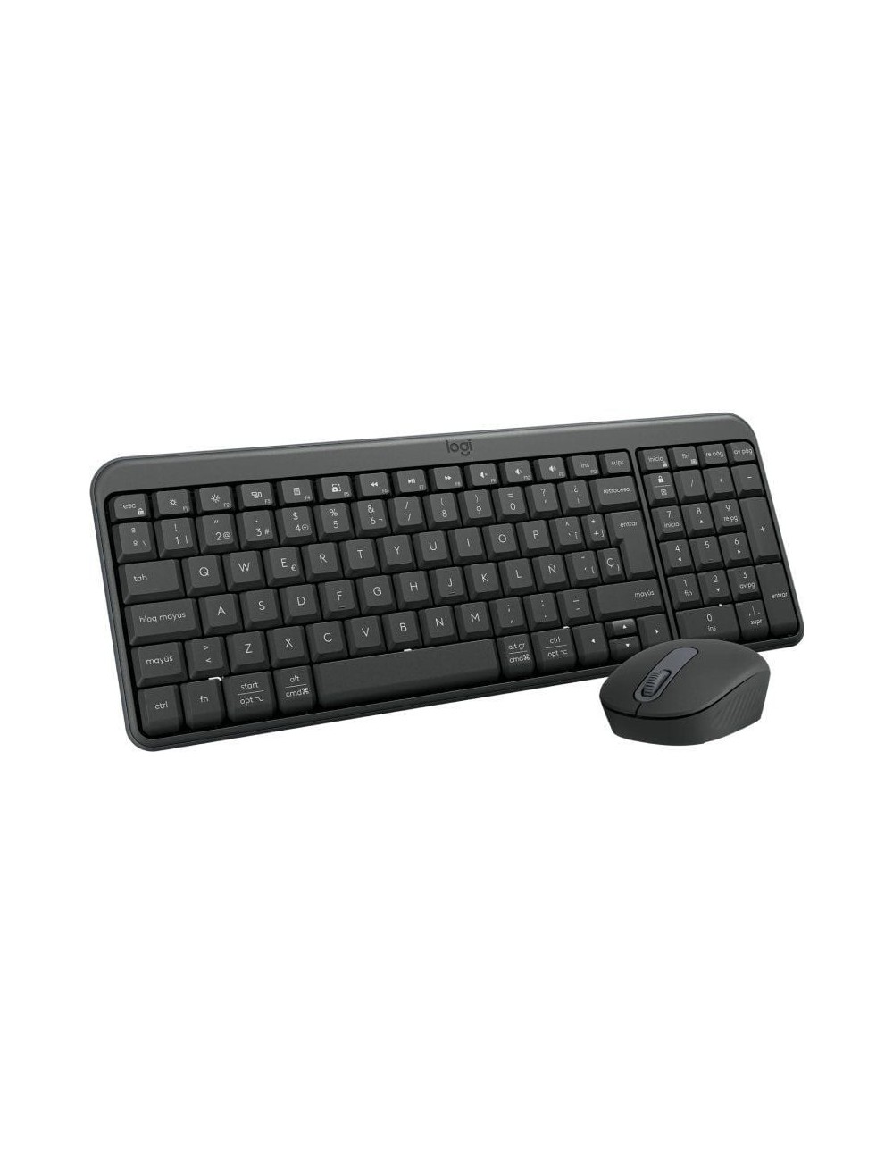 Teclado y Ratón Inalámbricos Logitech Wireless Combo MK250