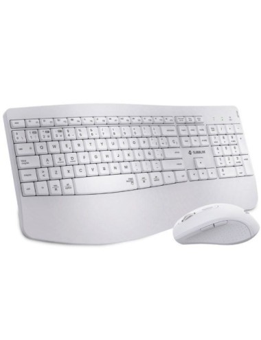 Teclado y Ratón Inalámbrico Subblim Combo Dual Office Prowave/ Blanco
