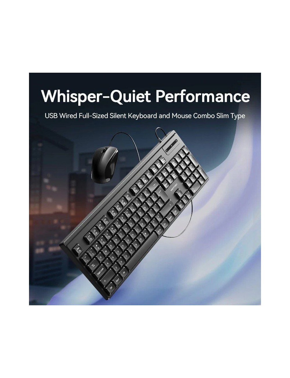 Teclado y Ratón Vention Combo KTYBG-EN