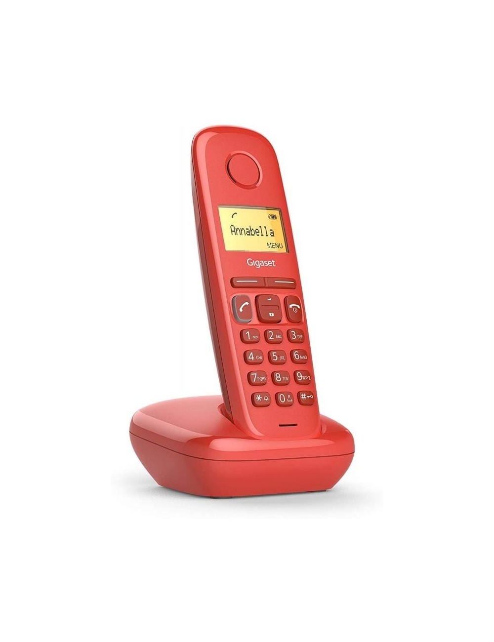 Teléfono Inalámbrico Gigaset A170/ Rojo