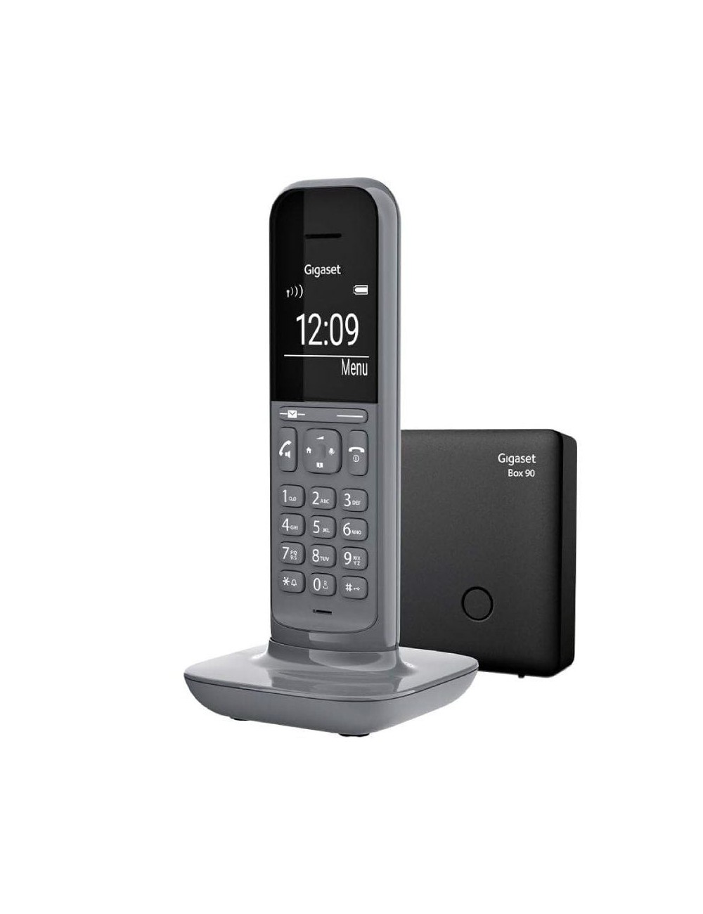 Teléfono Inalámbrico Gigaset CL390/ Gris