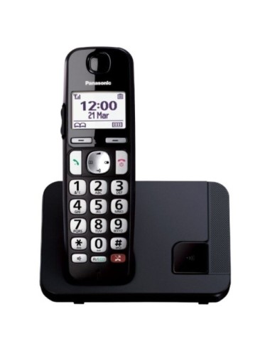 Teléfono Inalámbrico Panasonic KX-TGE250SPB/ Negro