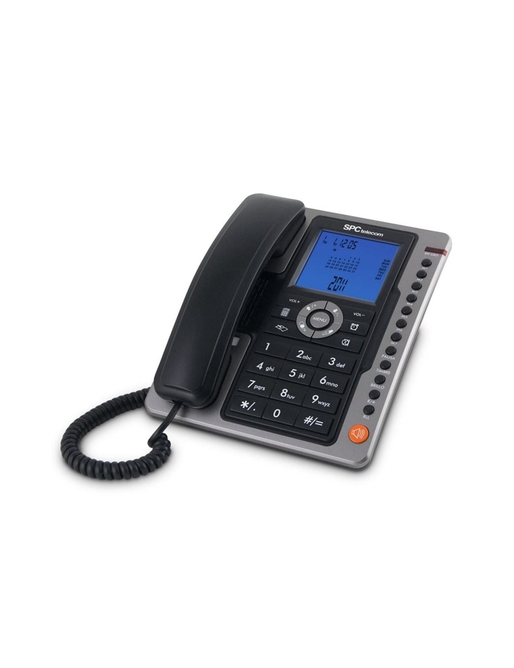 Teléfono SPC Telecom 3604/ Negro