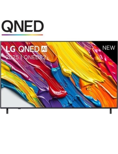 Televisor LG QNED 75QNED82A6B 75'/ Ultra HD 4K/ Smart TV/ WiFi