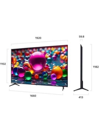 Televisor LG UHD 86UA75006LA 86'/ Ultra HD 4K/ Smart TV/ WiFi