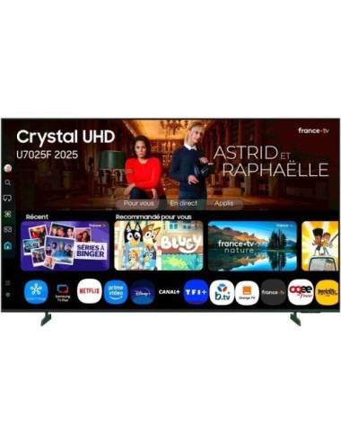 Televisor Samsung Crystal UHD U7025F TU75U7025FK 75'/ UltraHD 4K/ Smart TV/ WiFi