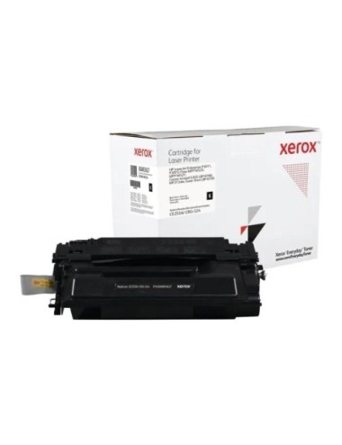 Tóner compatible Xerox 006R03628 compatible con HP CE255X/CRG-324II/ 12500 páginas/ Negro