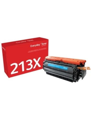 Tóner compatible Xerox 006R05205 compatible con HP W2131X Alta Capacidad/ 6000 páginas/ Cian