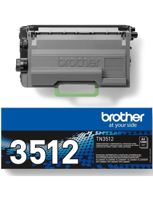 Tóner Original Brother TN-3512/ Negro