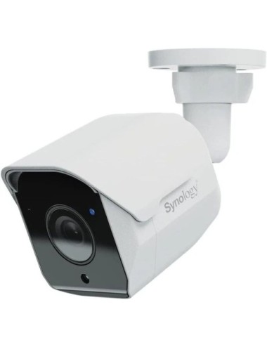 Cámara de Videovigilancia Synology BC500/ 110º/ Visión Nocturna/ Control desde APP