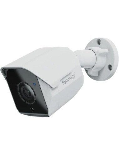 Cámara de Videovigilancia Synology BC500/ 110º/ Visión Nocturna/ Control desde APP