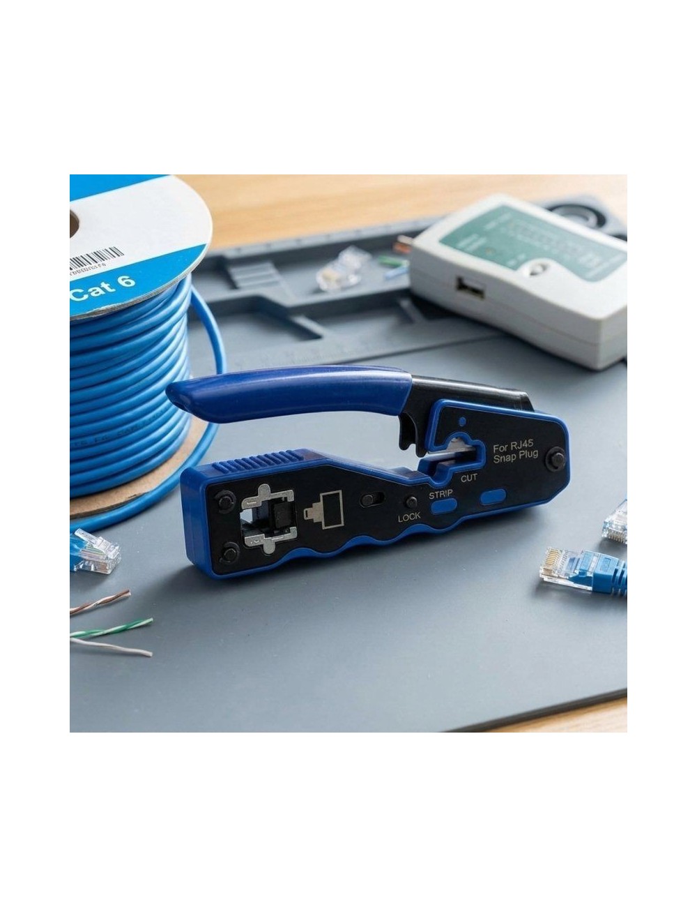 Crimpadora Phasak TD 020 para RJ45