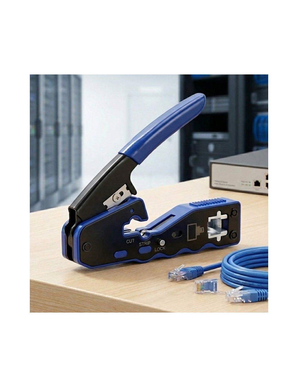 Crimpadora Phasak TD 020 para RJ45