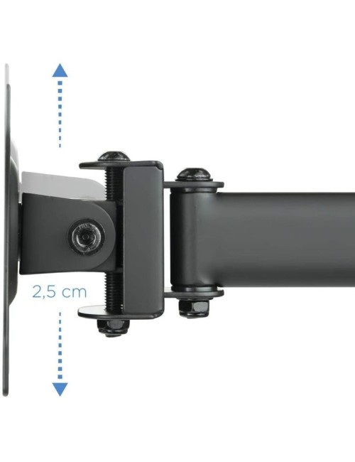 Soporte de Mesa para 3 Monitores TooQ DB1327TN-B/ Giratorio/ Inclinable/ hasta 8kg