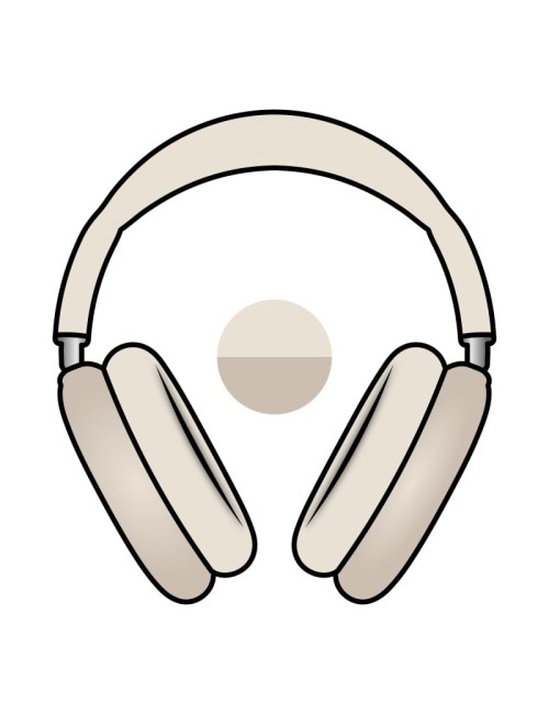 Auriculares Bluetooth Apple Airpods Max 2 USB-C/ Blanco estrella