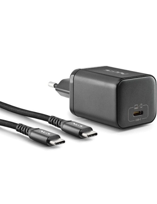 Cargador de Portátil GaN NGS BUD65W-H para HP/ 1xUSB Tipo-C/ 65W/ Automático/ 8 Conectores/ Voltaje 5-20V