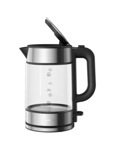 Hervidor de Agua Xiaomi Electric Glass Kettle/ 2200W/ Capacidad 1.7L