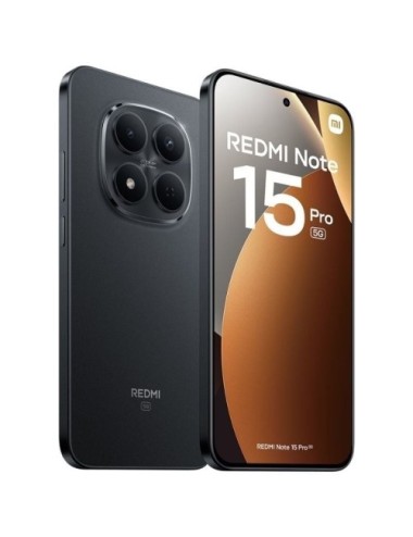 Smartphone Xiaomi Redmi Note 15 Pro 8GB/ 512GB/ 6.83'/ 5G/ Negro
