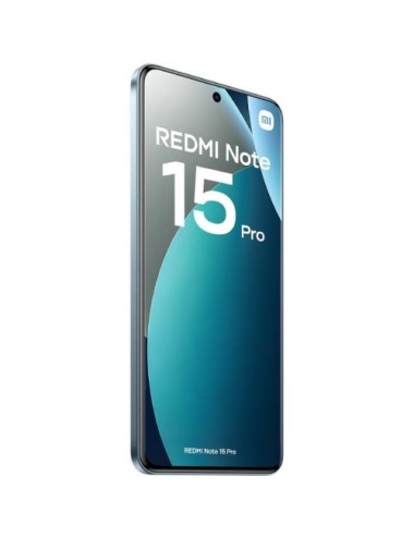 Smartphone Xiaomi Redmi Note 15 Pro 8GB/ 256GB/ 6.83'/ Azul Glaciar
