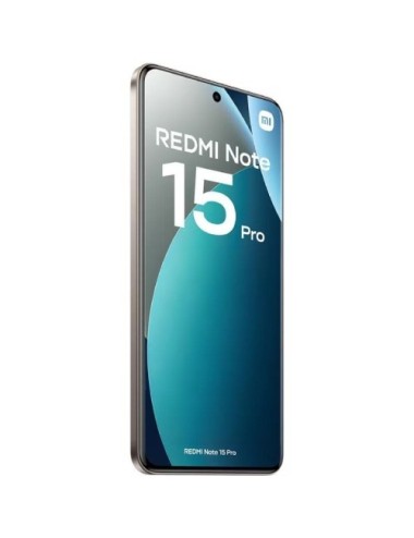 Smartphone Xiaomi Redmi Note 15 Pro 8GB/ 256GB/ 6.83'/ Titanio
