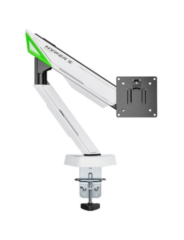 Soporte de Mesa Gaming con Contrapeso para Monitor Aisens DT49TSR-343/ Giratorio/ Inclinable/ hasta 16kg