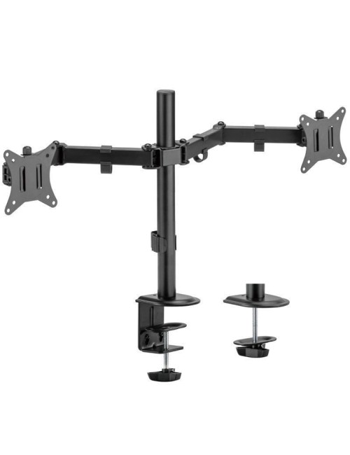 Soporte de Mesa para 2 Monitores o TV Aisens DT32TSR-149/ Giratorio/ Inclinable/ hasta 9kg