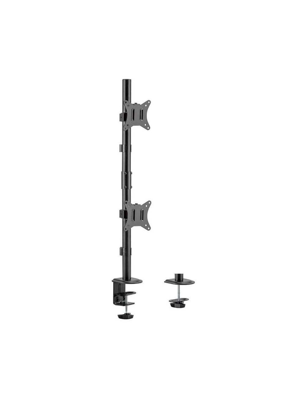 Soporte de Mesa para 2 Monitores o TV Aisens DT32TSR-229/ Giratorio/ Inclinable/ hasta 9kg