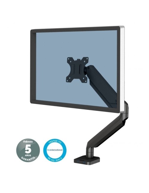 Soporte de Mesa para Monitor Fellowes 8043301/ Giratorio/ Inclinable/ hasta 8kg