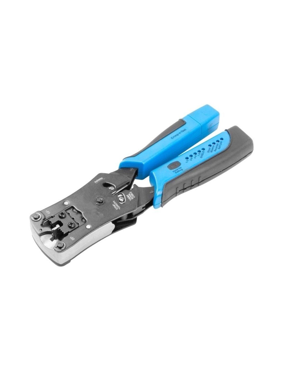 Crimpadora Phasak TD 018 para RJ11/ RJ12/ RJ45