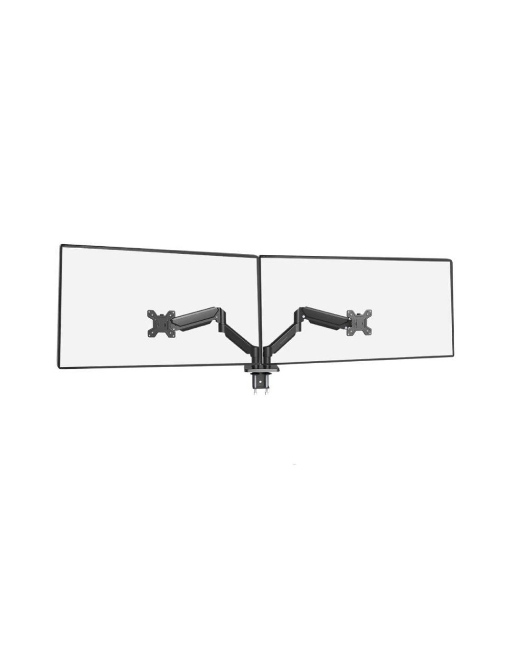 Soporte de Mesa para 2 Monitores Mars Gaming MARM-PRO2/ Giratorio/ Inclinable/ Rotatorio/ hasta 10kg