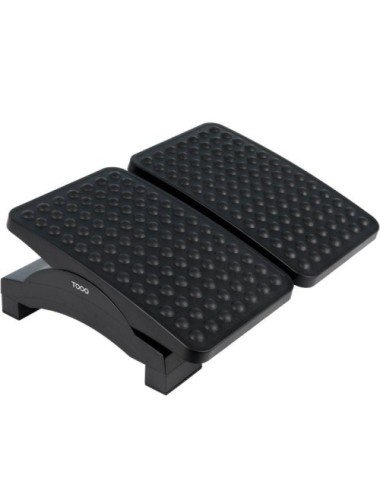 Reposapiés Ajustable/ Inclinable TooQ TQFR0604-B/ 430 x 320 x 105-130 mm