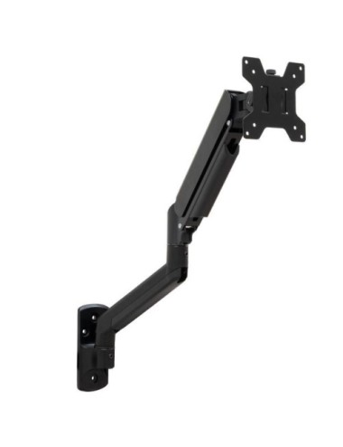 Soporte de Pared para Monitor TooQ LP1334TNR-B/ Giratorio/ Inclinable/ Rotatorio/ hasta 10kg