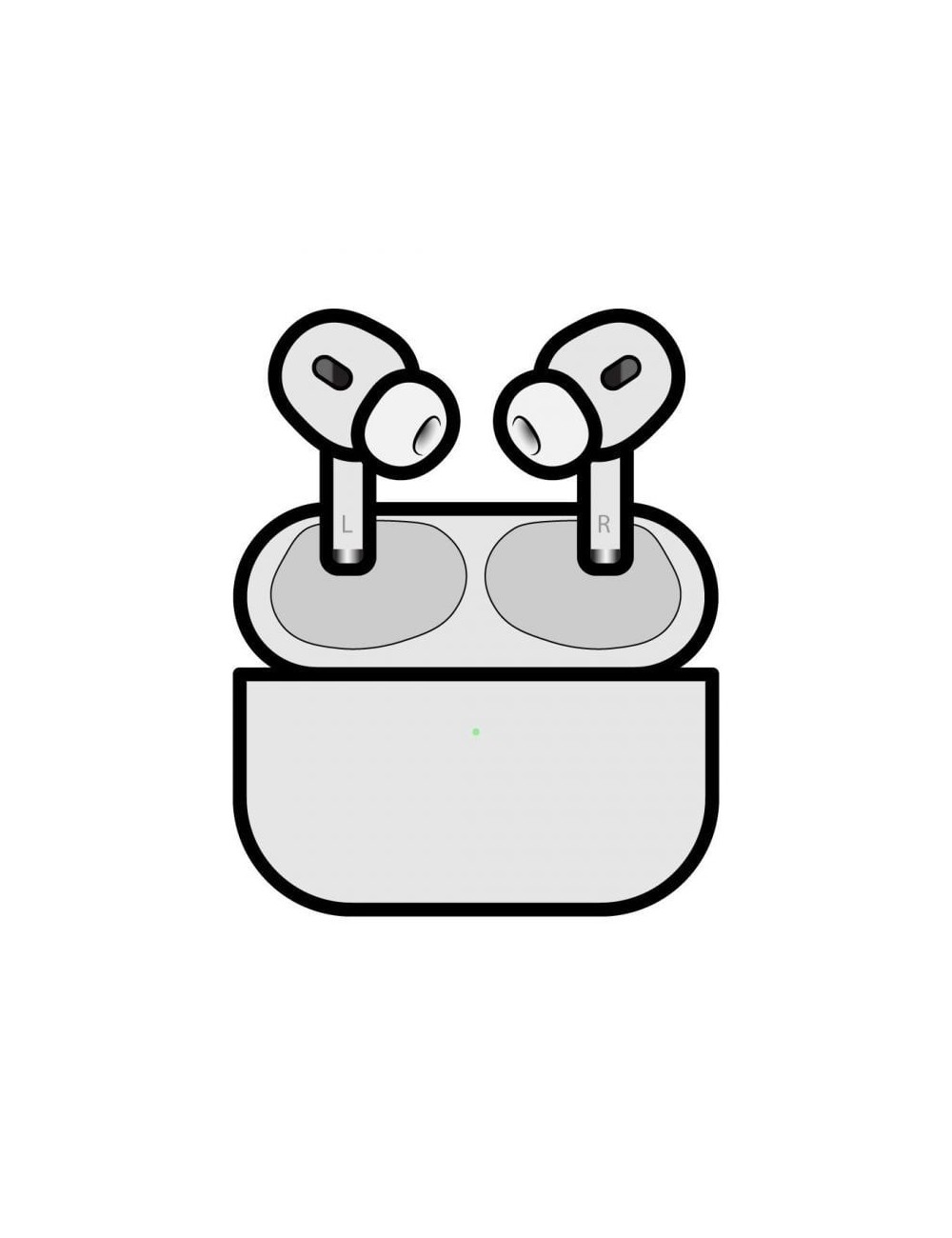 Auriculares Bluetooth Apple Airpods Pro 3nd/ USB-C/ Estuche de Carga Magsafe