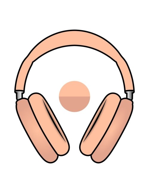 Auriculares Bluetooth Apple Airpods Max 2 USB-C/ Naranja