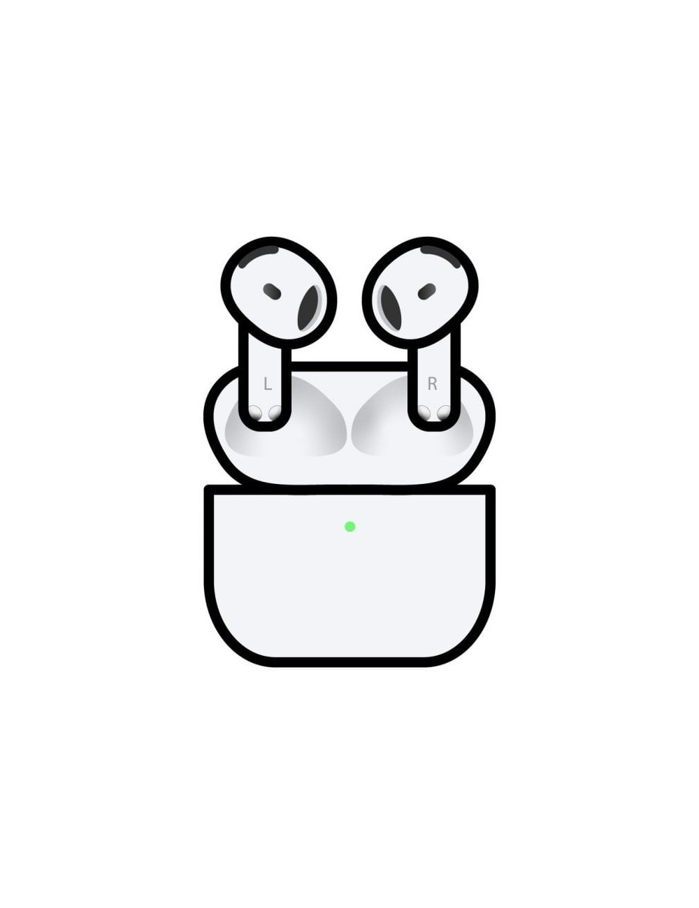 Auriculares Bluetooth Apple Airpods V4 4a Generacion