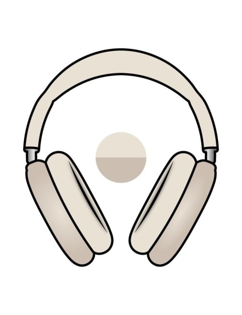 Auriculares Bluetooth Apple Airpods Max USB-C/ Blanco Estrella