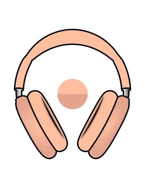 Auriculares Bluetooth Apple Airpods Max USB-C/ Naranja