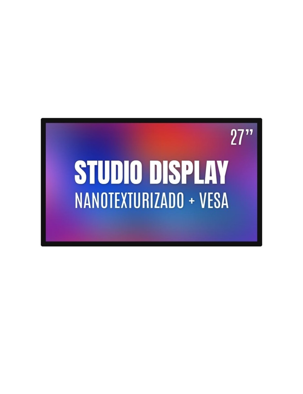 Apple Studio Display 27'/ Cristal Nano texturizado/ VESA