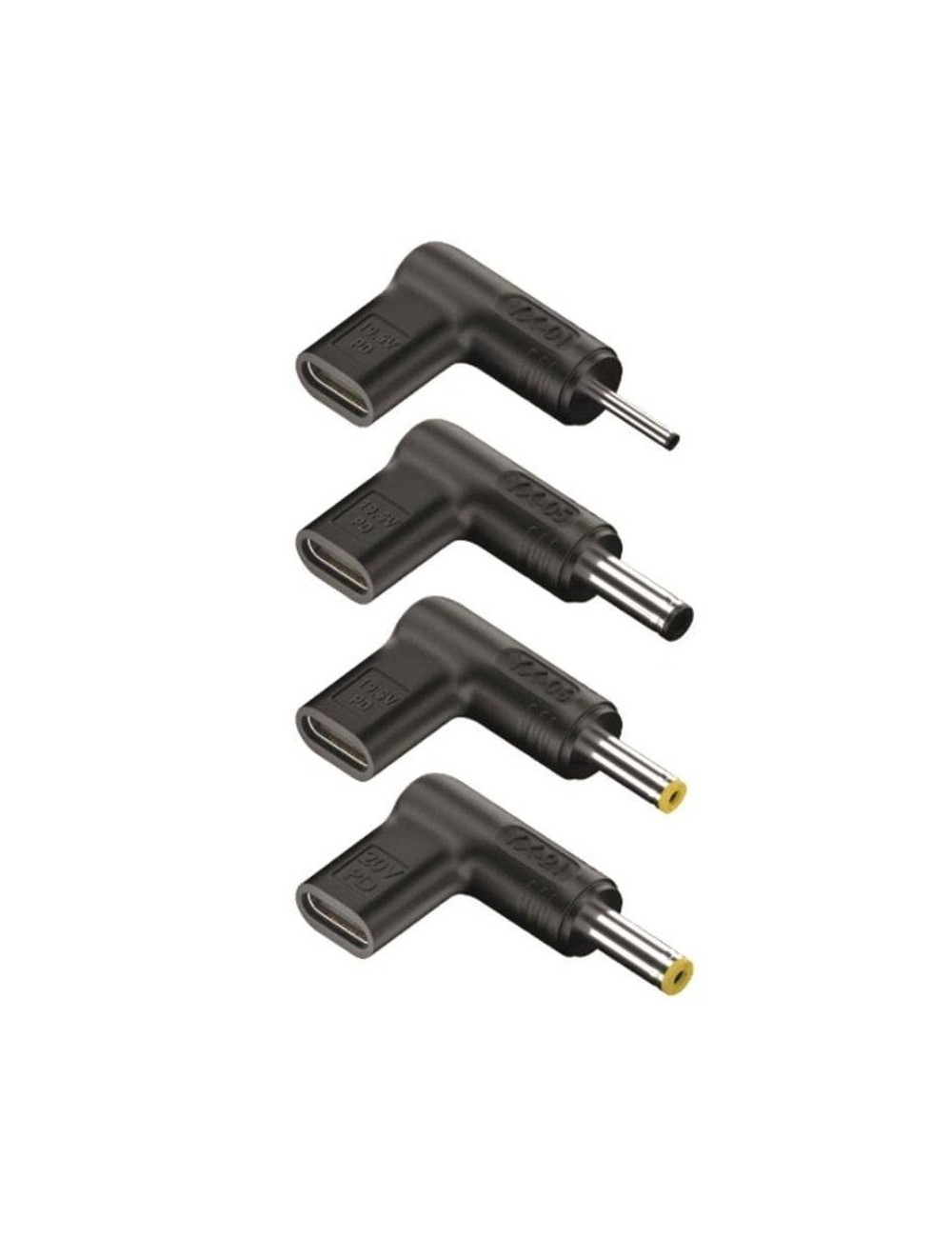Pack 4 Clavijas para Portátil Acer NGS BUD-AC/ DC - USB Tipo-C