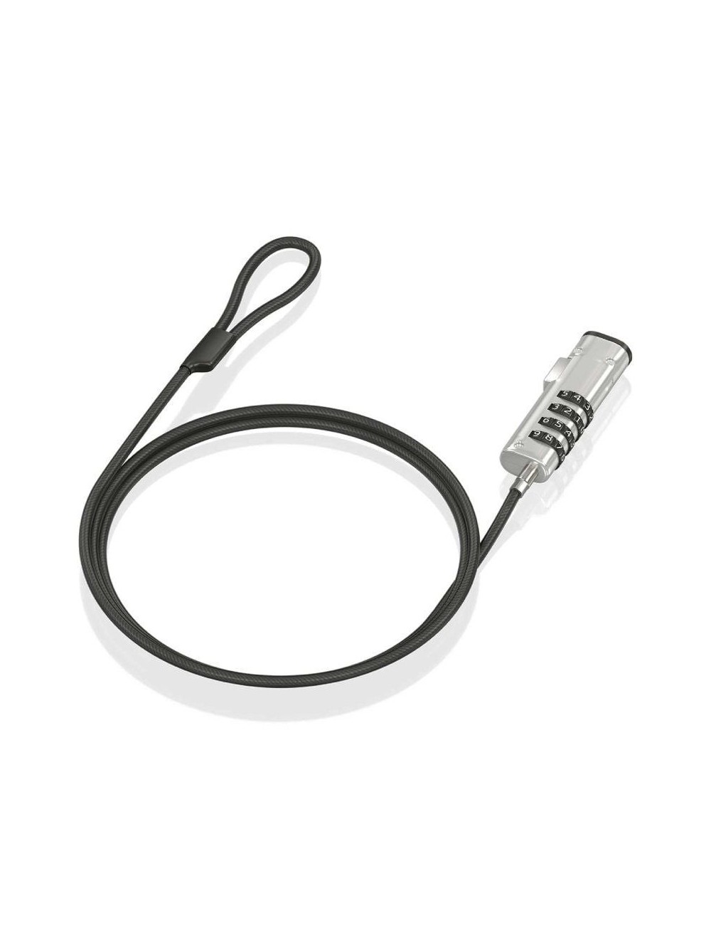 Cable de Seguridad Tipo NANO para Portátiles Aisens ASLK-D50N05-BK/ 1.5m