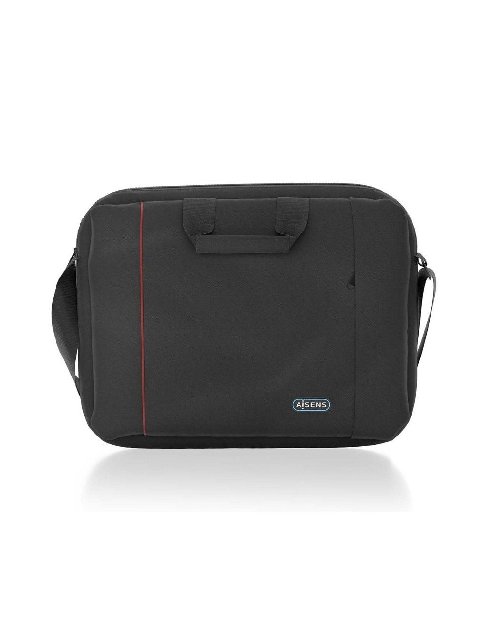 Maletín Aisens ASBG-BC023-BK para Portátiles hasta 15.6'/ Negro