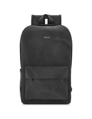Mochila Aisens ASBG-BP080-BK para Portátiles hasta 15.6'/ Negro