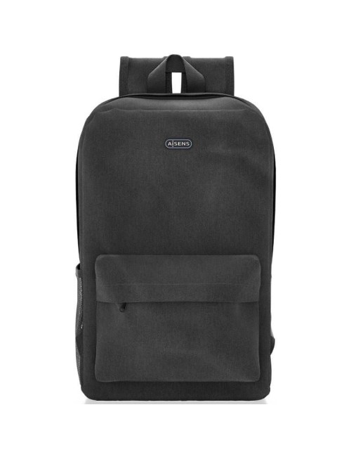 Mochila Aisens ASBG-BP080-BK para Portátiles hasta 15.6'/ Negro