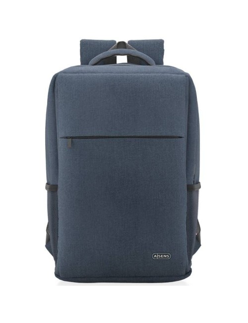 Mochila Aisens ASBG-BP082-BL para Portátiles hasta 17'/ Azul