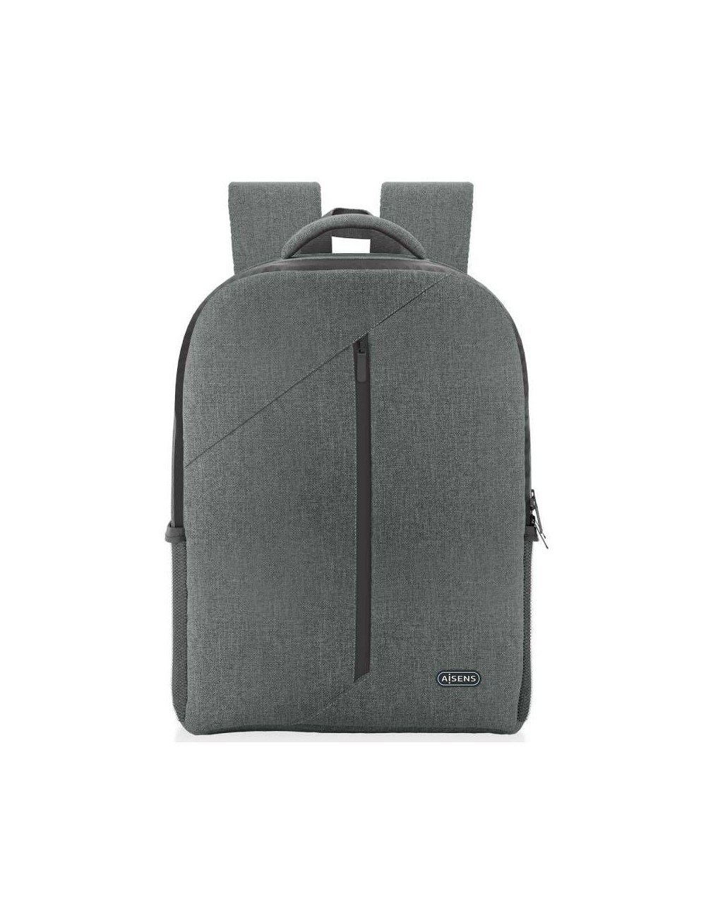 Mochila Aisens Premium ASBG-BP084-GR para Portátiles hasta 15.6'/ Gris