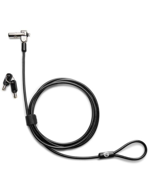 Cable de Seguridad para Portátiles HP 1AJ39AA/ 1.83m